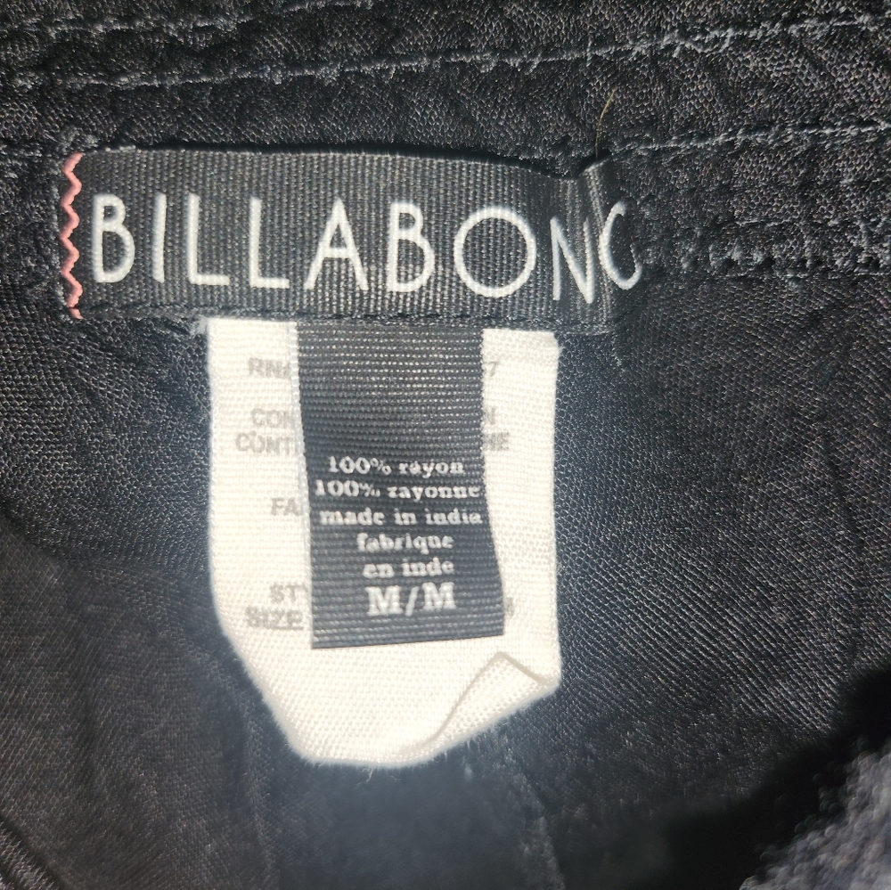 Billabong Pant M black lounge ⛱️ beach NEW Condition - Picture 5 of 7